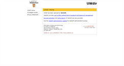 Desktop Screenshot of ego.uwaterloo.ca