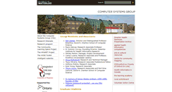 Desktop Screenshot of csg.uwaterloo.ca