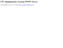 Tablet Screenshot of adm.uwaterloo.ca
