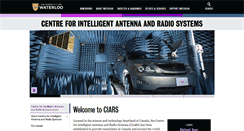 Desktop Screenshot of ciars.uwaterloo.ca