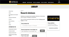 Desktop Screenshot of journal-indexes.uwaterloo.ca