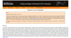 Desktop Screenshot of cst.uwaterloo.ca